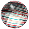 Resin Cabochons, No-Hole Jewelry findings, Faceted Round, 30mm, Sold by Bag
