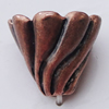 Bead Caps Zinc Alloy Jewelry Findings Lead-free, 11x13mm Hole:2mm, Sold by Bag