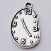 Pendant, Zinc Alloy Jewelry Findings, 14x22mm, Sold by Bag