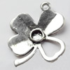 Pendant, Zinc Alloy Jewelry Findings, 20x24mm, Sold by Bag