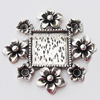 Zinc Alloy Cabochons Settings, Outside diameter:32x32mm, Interior diameter:12mm, Sold by Bag 