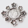 Zinc Alloy Cabochons Settings, Outside diameter:29mm, Interior diameter:12mm, Sold by Bag 