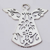 Pendant, Zinc Alloy Jewelry Findings, 42x42mm, Sold by Bag