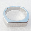 Zinc alloy Jewelry Rings, Nickel-free & Lead-free A Grade, Interior diameter:17mm, Sold by PC