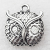 Pendant, Zinc Alloy Jewelry Findings, 19x21mm, Sold by Bag