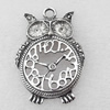 Pendant, Zinc Alloy Jewelry Findings, 32x48mm, Sold by Bag