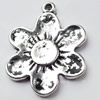 Pendant, Zinc Alloy Jewelry Findings, 22x28mm, Sold by Bag