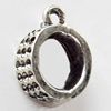 Pendant, Zinc Alloy Jewelry Findings, 12x15mm, Hole:2mm, Sold by Bag