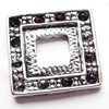 Connector, Zinc Alloy Jewelry Findings, 17mm, Sold by Bag