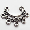 Connector, Zinc Alloy Jewelry Findings, 26x20mm, Hole:2mm, Sold by Bag