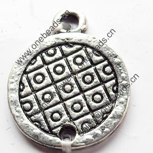 Connector, Zinc Alloy Jewelry Findings, 13x17mm, Sold by Bag
