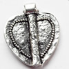 Pendant, Zinc Alloy Jewelry Findings, 18x22mm, Sold by Bag