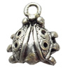 Pendant, Zinc Alloy Jewelry Findings, 10x13mm, Sold by Bag