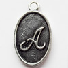 Pendant, Zinc Alloy Jewelry Findings, 13x22mm, Sold by Bag