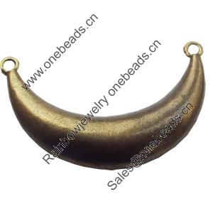 Connector, Zinc Alloy Jewelry Findings, 73x42mm, Hole:4mm, Sold by Bag