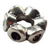 European Style Beads Zinc Alloy Jewelry Findings Lead-free, 11mm Hole:4.5mm, Sold by Bag  