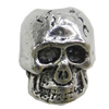 Beads, Zinc Alloy Jewelry Findings, Skeleton 13x16mm, Sold by Bag