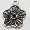 Pendant, Zinc Alloy Jewelry Findings, 12x14mm, Sold by Bag  