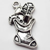 Pendant, Zinc Alloy Jewelry Findings, 14x26mm, Sold by Bag  