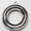 Pendant, Zinc Alloy Jewelry Findings, 43x48mm, Sold by Bag  