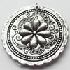 Pendant, Zinc Alloy Jewelry Findings, 41mm, Sold by Bag  