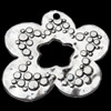 Pendant, Zinc Alloy Jewelry Findings, 55x52mm, Sold by Bag  