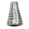 Beads, Zinc Alloy Jewelry Findings, 10x16mm, Sold by Bag