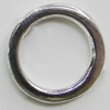 Donut, Zinc Alloy Jewelry Findings, O:20mm I:14mm, Sold by Bag 