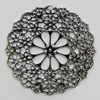 Pendant, Zinc Alloy Jewelry Findings, 47mm, Sold by Bag