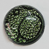 Acrylic Cabochons With Hole, Flat Round 10mm, Sold by Bag