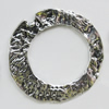 Donut, Zinc Alloy Jewelry Findings, O:35mm I:22mm, Sold by Bag 