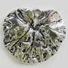 Pendant, Zinc Alloy Jewelry Findings, 27x25mm, Sold by Bag