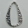Pendant, Zinc Alloy Jewelry Findings, Nugget 17x26mm, Sold by Bag