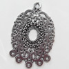 Connector, Zinc Alloy Jewelry Findings, 23x34mm, Sold by Bag  