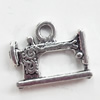 Pendant, Zinc Alloy Jewelry Findings, 19x15mm, Sold by Bag  