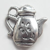 Pendant, Zinc Alloy Jewelry Findings, 13mm, Sold by Bag  