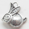 Pendant, Zinc Alloy Jewelry Findings, 13x13mm, Sold by Bag