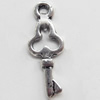 Pendant, Zinc Alloy Jewelry Findings, 6x16mm, Sold by Bag  