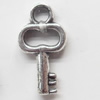 Pendant, Zinc Alloy Jewelry Findings, 10x20mm, Sold by Bag  