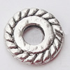Spacer Zinc Alloy Jewelry Findings, 7mm, Sold by Bag  