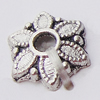 Spacer Zinc Alloy Jewelry Findings, 7mm, Sold by Bag  