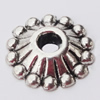 Spacer Zinc Alloy Jewelry Findings, 11mm, Sold by Bag  