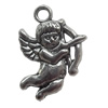 Pendant, Zinc Alloy Jewelry Findings, 15x23mm, Sold by Bag  