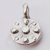 Pendant, Zinc Alloy Jewelry Findings, 6x9mm, Sold by Bag  