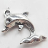 Pendant, Zinc Alloy Jewelry Findings, 15x22mm, Sold by Bag  