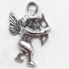 Pendant, Zinc Alloy Jewelry Findings, 13x21mm, Sold by Bag  