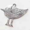 Pendant, Zinc Alloy Jewelry Findings, 31x27mm, Sold by Bag  