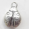 Pendant, Zinc Alloy Jewelry Findings, 10x14mm, Sold by Bag  