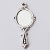 Pendant, Zinc Alloy Jewelry Findings, 12x28mm, Sold by Bag  