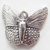 Pendant, Zinc Alloy Jewelry Findings, 18x17mm, Sold by Bag  